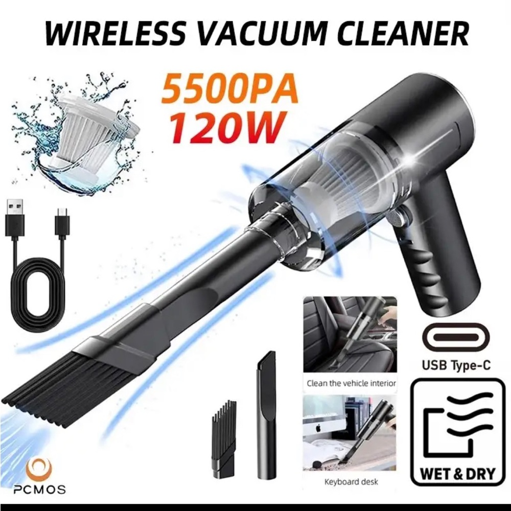 Wireless Portable Vacuum Cleaner 120W